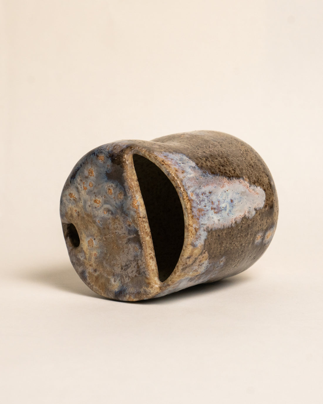 BLUE SPILLS TRAVEL MUG