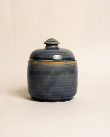 MIDNIGHT LIDDED JAR