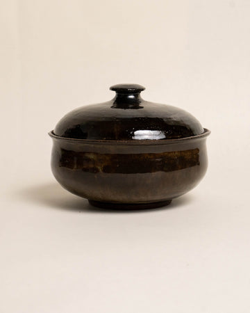 DOWN TO EARTH LIDDED BOWL