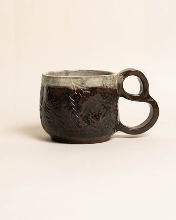 FROSTED FOREST  MUG